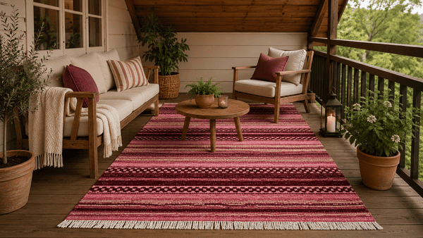 veekindel vaip terrassil ounane